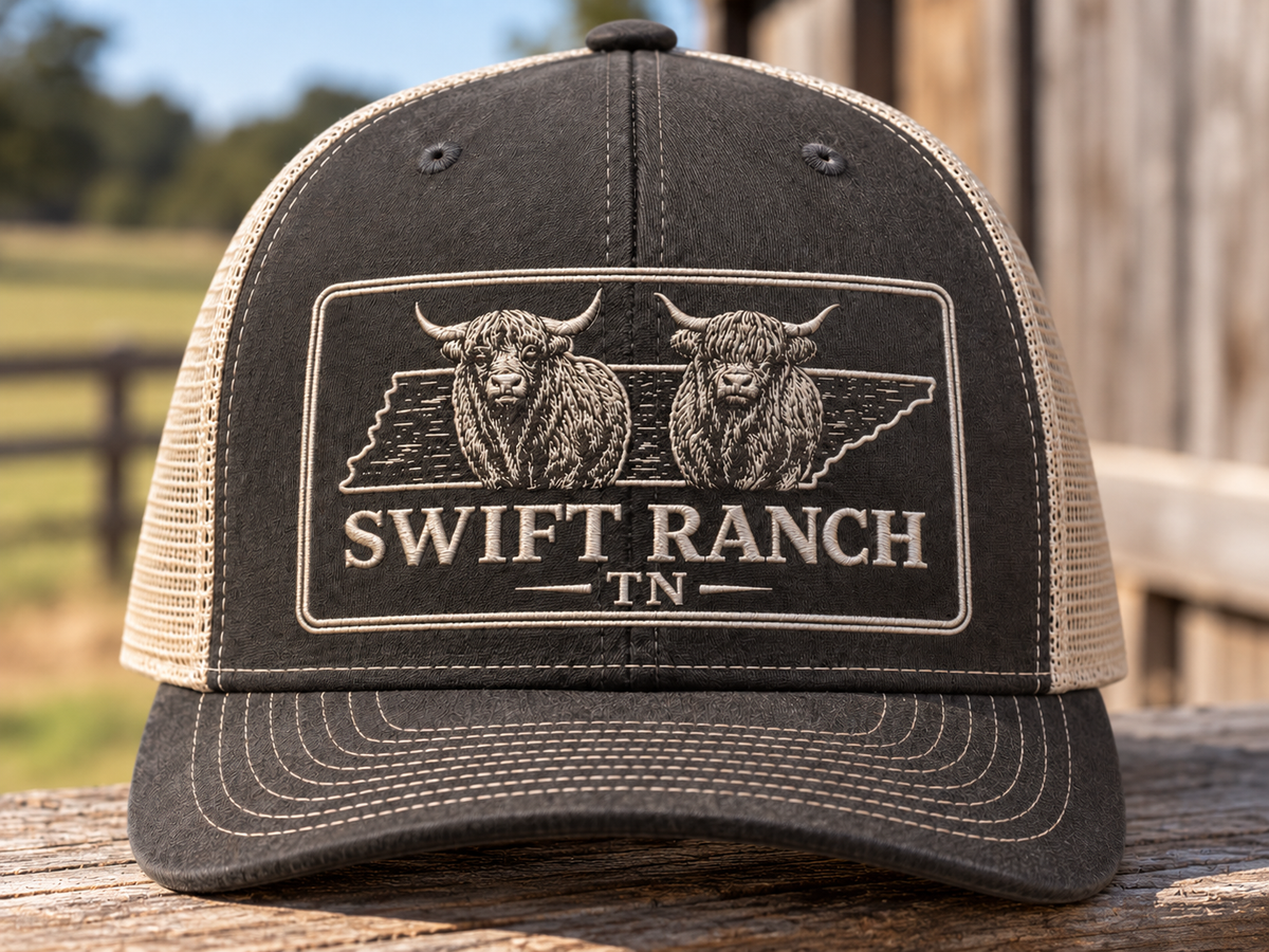 Swift Ranch Embroidered Trucker Hat